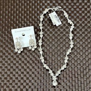 Charter Club Necklace and Earrings